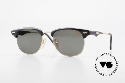 Carrera 5624 Clubmaster Style Sonnenbrille, zeitlose 90er Jahre Carrera Designer-Sonnenbrille, Passend für Herren