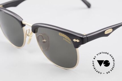 Carrera 5624 Clubmaster Style Sonnenbrille, großartige Kombination aus Eleganz & Top-Qualität, Passend für Herren