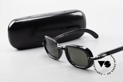 Karl Lagerfeld 4117 Rare 90er Damen Sonnenbrille, Größe: large, Passend für Damen