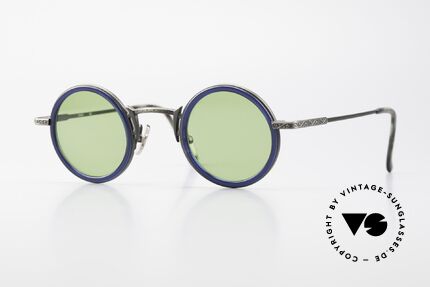 Freudenhaus Domo Runde Designer Sonnenbrille, vintage Sonnenbrille von FREUDENHAUS, München, Passend für Herren