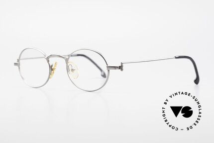 W Proksch's M31/11 Ovale Brille 90er Avantgarde, schlichtes Design & japanisches Qualitäts-Streben!, Passend für Herren