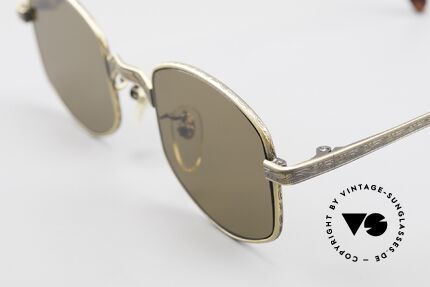 Beau Monde Dover Alte 90er Insider Sonnenbrille, Rahmen mit viel Liebe zum Detail; aufwändige Gravuren, Passend für Herren und Damen