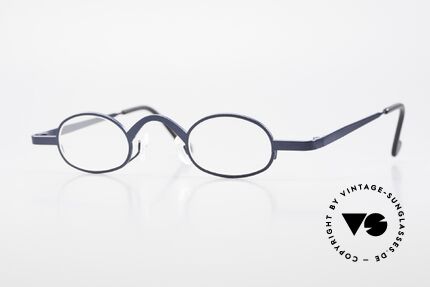 Theo Belgium Brave Ovale Vintage DesignerBrille, ovale VINTAGE Brille von THEO Belgium der 1990er, Passend für Herren und Damen