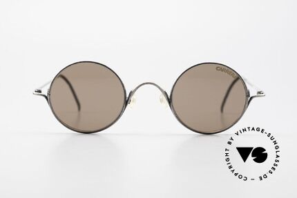 Carrera 5566 Runde Vintage Sonnenbrille, zeitloses 90er Jahre Original im 'John Lennon Stil', Passend für Herren und Damen