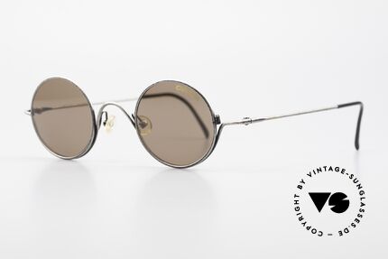 Carrera 5566 Runde Vintage Sonnenbrille, sehr stabil & angenehm zu tragen (nur 16g leicht), Passend für Herren und Damen