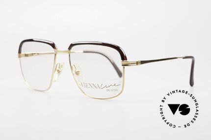 Vienna Line Alte 70er Herren Kombibrille, eine typische Herrenbrille für die damalige Zeit, Passend für Herren