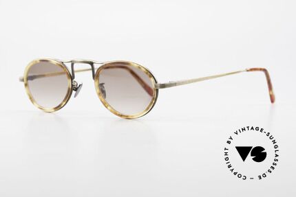 Oliver Peoples MP1 Vintage Designer Brille Oval, sehr interessantes Modell: zeitlos in Farbe und Form, Passend für Herren und Damen