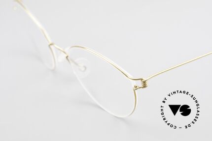 Lindberg Venus Air Titan Rim Titanium Brille Für Damen, extrem stabile Fassung, flexibel & elastisch, und nur 3g, Passend für Damen