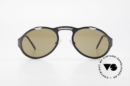 Bugatti 13152 Limited Luxus Vintage Sonnenbrille, limitierte Sonderedition mit Bugatti-Schriftzug auf Glas, Passend für Herren