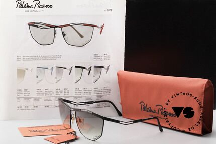 Paloma Picasso 1478 90er Sonnenbrille für Damen, Größe: large, Passend für Damen