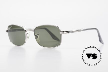 Ray Ban Sidestreet Crosswalk Square Polarisierende Brille, 1999 wurde RAY-BAN von B&L and Luxottica verkauft, Passend für Herren