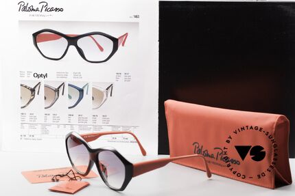 Paloma Picasso 1463 Damen Sonnenbrille 90er Optyl, Größe: medium, Passend für Damen