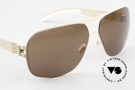 Mykita Clifford 2000er Aviator Vintage Brille, getragen von zahlreichen Promis und inzwischen selten, Passend für Herren