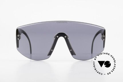 Carrera 5414 Rare Sport Sonnenbrille 90er, rares Modell mit nur einer Scheibe (Shades-Design), Passend für Herren