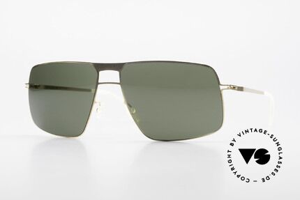 Mykita Leif Designerbrille Zeiss Gläser, original VINTAGE Mykita Herren-Sonnenbrille von 2011, Passend für Herren