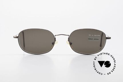 Giorgio Armani 234 Vintage Sonnenbrille 1980er, schlichter, Metall-Rahmen in absoluter Top Qualität, Passend für Herren und Damen