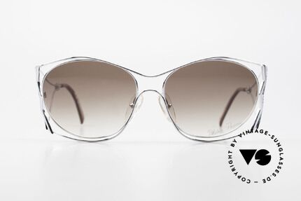 Paloma Picasso 3707 90er Strass-Sonnenbrille Capri, verspielt und elegant zugleich; einfach zauberhaft, Passend für Damen