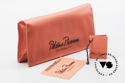 Paloma Picasso 3707 90er Strass-Sonnenbrille Capri, Größe: medium, Passend für Damen