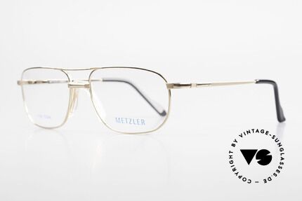 Metzler 1714 Klassische Herrenbrille Titan, klassische Herrenbrille, made in Germany Qualität, Passend für Herren