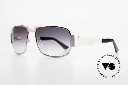 Neostyle Nautic 2 Elvis Presley Sonnenbrille, sehr massive Metallfassung mit flexiblen Federscharniere, Passend für Herren