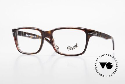 Persol 2895 Klassisch Zeitlose Unisex Brille, Persol Brille, Unisex Modell 2895, Gr. 54/16, 140, Passend für Herren und Damen