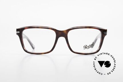 Persol 2895 Klassisch Zeitlose Unisex Brille, klassische Brillenform in einem zeitlosen Design, Passend für Herren und Damen