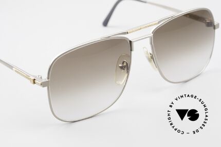 Dunhill 6038 18kt Gold Titan Sonnenbrille, Fertigungskosten waren auch abhängig vom Goldpreis, Passend für Herren