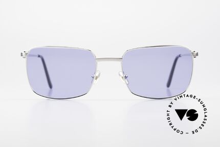 Cartier Trinidad Luxus Platin Sonnenbrille, Herren-Modell aus der Cartier 'DÉCOR C' Collection, Passend für Herren