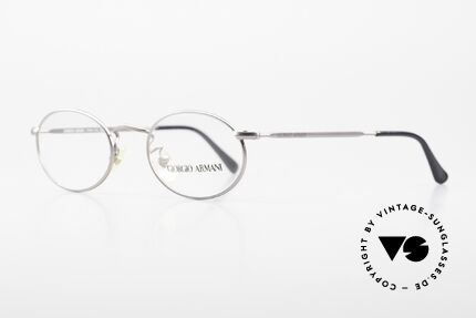 Giorgio Armani 131 Vintage Brille Oval 80er Unisex, zeitloses 80er Jahre Modell in Premium-Qualität, Passend für Herren und Damen