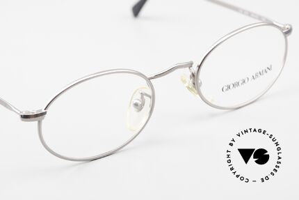 Giorgio Armani 131 Vintage Brille Oval 80er Unisex, KEINE RETROBRILLE, ein altes Armani ORIGINAL, Passend für Herren und Damen