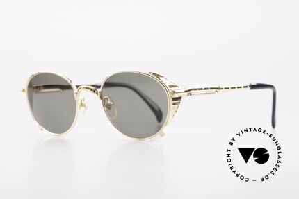 Jean Paul Gaultier 56-4174 Steampunk Sonnenbrille 90er, industrial Design oder auch "Steampunk-Brille", Passend für Herren und Damen