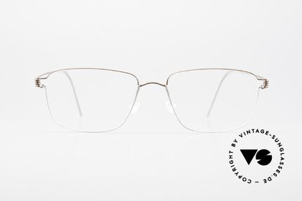 Lindberg Nicholas Air Titan Rim High-End Titanium Brille, vielfach ausgezeichnet hinsichtlich Qualität und Design, Passend für Herren