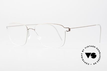 Lindberg Nicholas Air Titan Rim High-End Titanium Brille, so zeitlos, stilvoll und innovativ = Prädikat "VINTAGE", Passend für Herren
