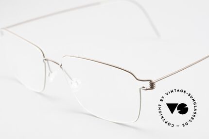 Lindberg Nicholas Air Titan Rim High-End Titanium Brille, extrem stabile Fassung, flexibel & elastisch, und nur 3g, Passend für Herren