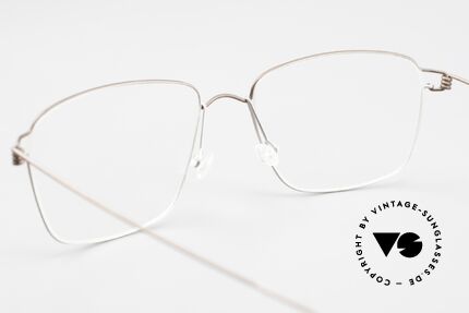 Lindberg Nicholas Air Titan Rim High-End Titanium Brille, eleganter Rahmen ohne Schrauben, Nieten oder Lötungen, Passend für Herren