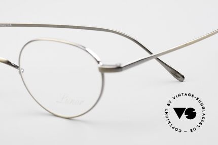 Lunor Club I 501 AG Brille Damen Herren Antik Gold, Lunor DEMOgläser sollten entsprechend ersetzt werden, Passend für Herren und Damen