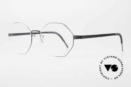 Lindberg 9609 Strip Titanium Damenbrille Herrenbrille 8eck, federleicht und dennoch sehr stabil und sehr langlebig, Passend für Herren und Damen