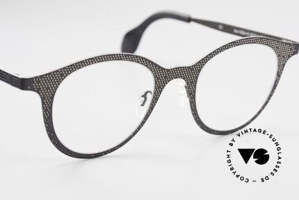 Theo Belgium Mille 61 Lebendiges Rahmenmuster, ungetragen; wie alle unsere vintage Theo Brillen, Passend für Herren und Damen