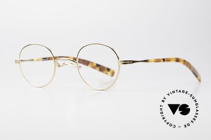 Lunor Swing A 32 Panto Asiatische Version Kleiner Steg, Schwenksteg als Hommage an die Brillen von ca. 1900, Passend für Herren und Damen
