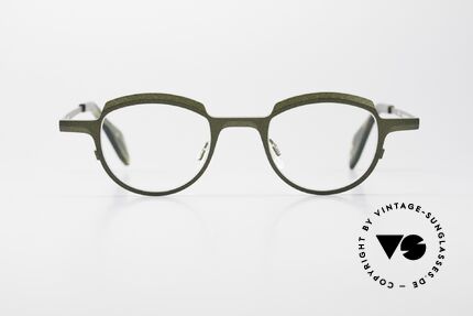 Theo Belgium Asscher Panto Designerbrille Titanium, Damen- und Herrenbrille zugleich; Panto Shape, Passend für Herren und Damen