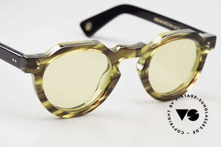 Lesca Crown Panto 8mm Sonnenbrille Upcycling, gleiche Materialien, Größen, Formen und Qualitäten, Passend für Herren und Damen