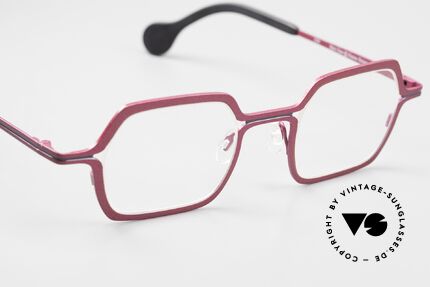 Theo Belgium Line Damenbrille Pink Metallic, ungetragen (wie alle unsere vintage Theo Brillen), Passend für Damen