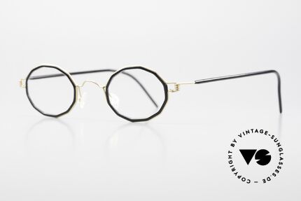 Lindberg Zeta Air Titan Rim Titan Brille mit Azetat Inlay, so zeitlos, stilvoll und innovativ = Prädikat "VINTAGE", Passend für Herren und Damen