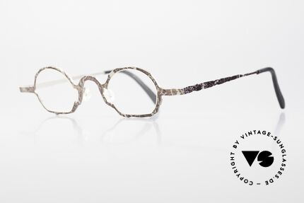Theo Belgium Eye-Witness DG Designerbrille Herren & Damen, in Wirklichkeit raffiniert gemacht; echte Designerbrille!, Passend für Herren und Damen