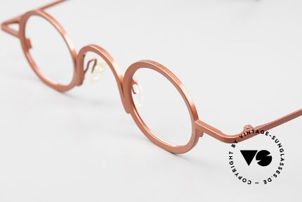 Theo Belgium Phil Trendsetter Vintage Brille, wirklich außergewöhnliche Fassung in Top-Qualität!, Passend für Herren und Damen