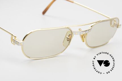 Cartier Must Santos - M Changeable Mineral Lenses, KEINE RETRObrille; ein circa 35 Jahre altes ORIGINAL, Passend für Herren und Damen