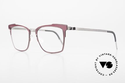 Lindberg 9738 Strip Titanium Damen Designerbrille Titan, bezauberndes Design & sehr interessante Kolorierung, Passend für Damen