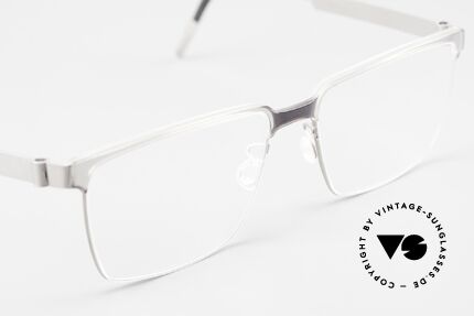 Lindberg 9806 Strip Titanium Edle Designerbrille Von 2016, ungetragenes Designerstück mit orig. Etui von Lindberg, Passend für Herren und Damen