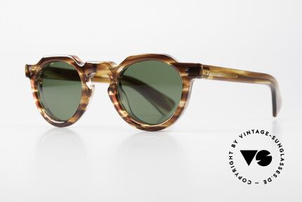Lesca Panto 6mm Antike 1960er Sonnenbrille, 6mm dickes Rahmenprofil = gemacht für die Ewigkeit, Passend für Herren und Damen