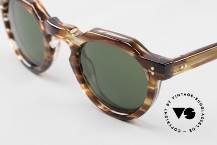 Lesca Panto 6mm Antike 1960er Sonnenbrille, made in Frankreich, jedoch OHNE Rahmen-Aufdrucke, Passend für Herren und Damen